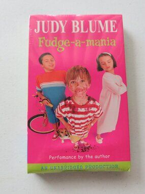 Judy Blume Fudge-a-mania an Unabridged Production 2 New Audio cassettes 1992